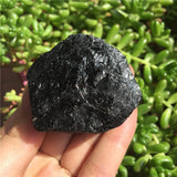 Crystal Healing~Natural Black Tourmaline Crystal Rough Stone original Mineral Specimen Stones 1pcs