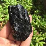 Crystal Healing~Natural Black Tourmaline Crystal Rough Stone original Mineral Specimen Stones 1pcs