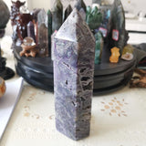 Natural Crystal Quartz Sphalerite Point Big wand towers Healing Stone Energy Ore Mineral Crafts Home Decoration