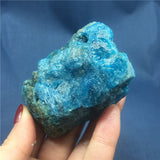 Crystal Healing~Natural  Raw Blue Apatite Rough Stones Crystal gravel Minerals and Stones Rough Gemstone Specimen 1pcs