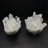 Natural Raw Quartz Green Clear Crystal Cluster Healing Stones Crystal Points Specimen Home Decoration Rough Crystals Minerales