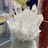 Natural Raw Quartz Green Clear Crystal Cluster Healing Stones Crystal Points Specimen Home Decoration Rough Crystals Minerales