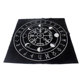 Altar Cloth~New Tarot Tablecloth Altar Tarot Cloth Flannel Variety Styles Twelve Constellations Astrological Tarot Cloth Christmas Gifts