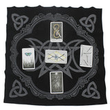 Altar Cloth~New Tarot Tablecloth Altar Tarot Cloth Flannel Variety Styles Twelve Constellations Astrological Tarot Cloth Christmas Gifts