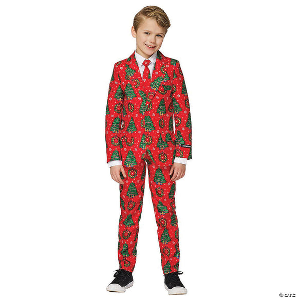 Christmas red suit ch lg 12-14