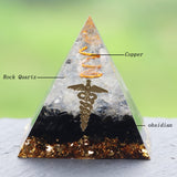 Reiki Pyramid~Orgonite Energy Pyramid Decoration Orgone Accumulator Stone That Changes The Magnetic Field Of Life Reiki Healing Resin Jewelry