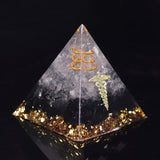 Reiki Pyramid~Orgonite Energy Pyramid Decoration Orgone Accumulator Stone That Changes The Magnetic Field Of Life Reiki Healing Resin Jewelry