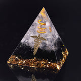 Reiki Pyramid~Orgonite Energy Pyramid Decoration Orgone Accumulator Stone That Changes The Magnetic Field Of Life Reiki Healing Resin Jewelry