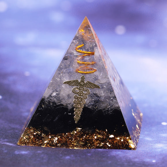 Reiki Pyramid~Orgonite Energy Pyramid Decoration Orgone Accumulator Stone That Changes The Magnetic Field Of Life Reiki Healing Resin Jewelry