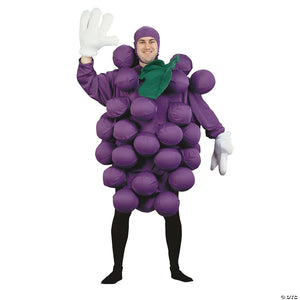 Grapes purple adult costume