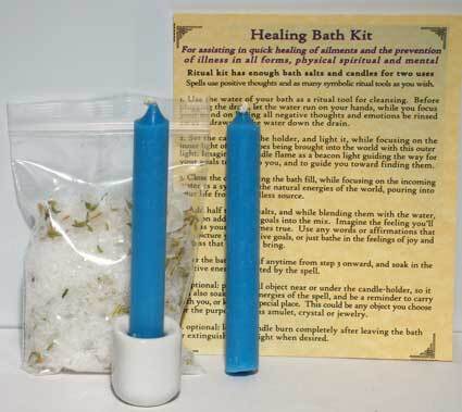 Healing bath kit