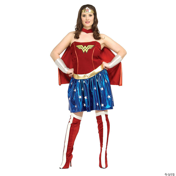 Plus size wonder woman costume