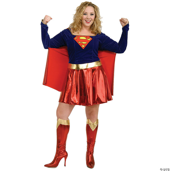 Women's supergirl costume ru17479