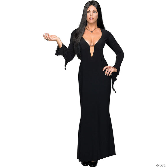 Women's morticia addams costume