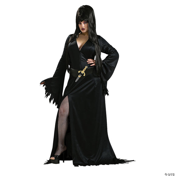 Women's elvira costume ru17545