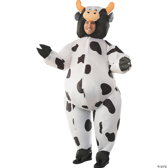 Adult inflatable cow costume ru820596