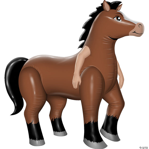 Mr. horsey inflatable costume