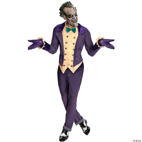 Men's arkham city joker costume