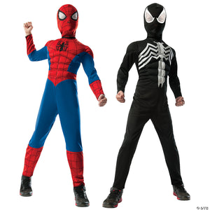 Boy's deluxe reversible spider-man-lg