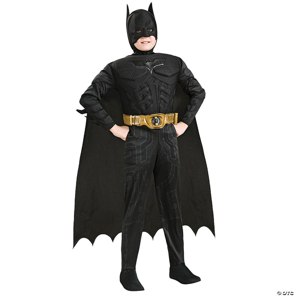 Boy's batman muscle chest costume