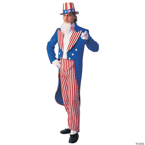 Uncle sam adult costume small