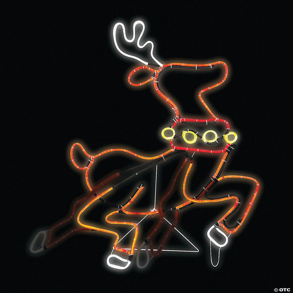 Light glo reindeer animated