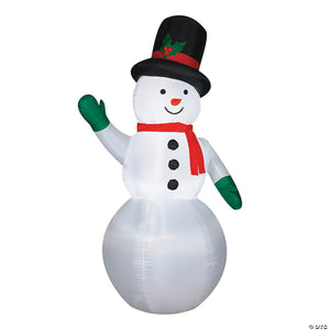 Airblown snowman