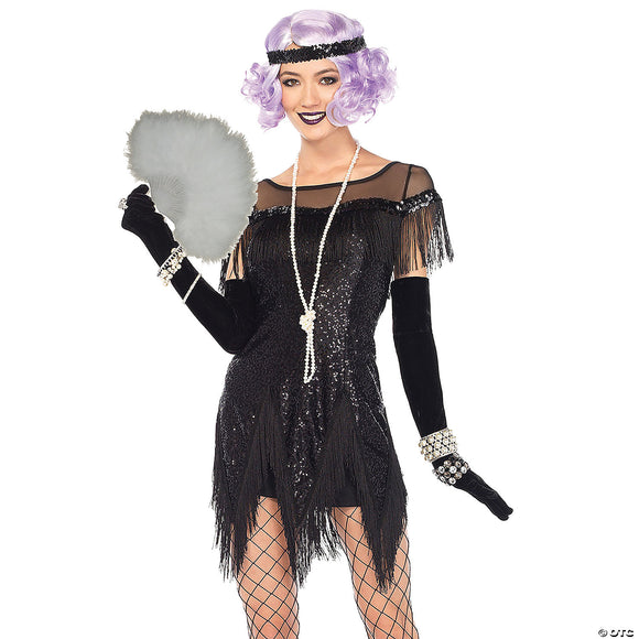 Women's foxtrot flapper costume