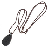 Quantum Pendant~Water-drop Quantum Pendant Scalar Energy Ion Necklace Health Jewelry Lava Stone Pendants 5g radiation Protection shungite Stone