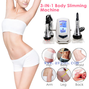 Health Energy~RF Multipolar Blasting Fat Instrument Radio Frequency Vacuum lipo Laser Cavitation Body Shaper Weight Loss Body Slimming Machine