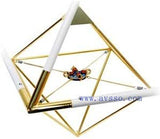 Buddha Maitreya~Meditation Pyramid - 7FT Crystal Solar Cross Ascension Meditation Pyramid System