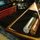 Egyptian Tuning Calibration Healing Rods of Maat - Copper & Zinc -Netu Rods for spiritual calibration and orientation