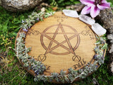 Witchcraft collection~Altar pentacle, altar pentacle with elements, esotericism, Sorcery