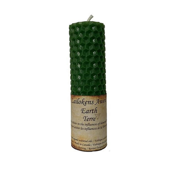 Astral Earth Beeswax Candle