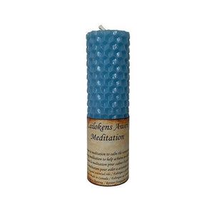 Astral Candle Meditation Beeswax Candle