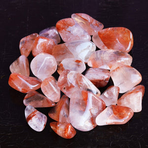 Crystal Healing~Fire Quartz Tumbled(1 lb)