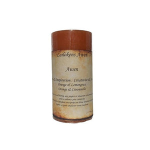 Astral - Awen - Creativity & Inspiration 2" x 4" Scented Spell Candle