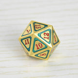 Astrology Dice~Metal Dice Set 7 Die Polyhedral Dice Set DND Dice Role Playing Game Dice Set for RPG Dungeons and Dragons D&D Math Teaching