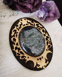 Witchcraft collection~Amuleto con specchio in ematite, witchcraft