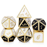 Astrology Dice~DnD Metal Dice Polyhedral 7pcs/set Dungeons and Dragons Role Playing Game MTG Board Games RPG Dice dnd gift