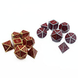 Astrology Dice~Heat Sensitive Metal DND Dice Set Color Changes by Temperature Polyhedral Dicesfor Role Playing tabletop games Dungeons and Dragons