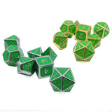 Astrology Dice~Heat Sensitive Metal DND Dice Set Color Changes by Temperature Polyhedral Dicesfor role playing games pathfinder dice dungeons and dragons