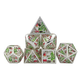 Hollow Dnd Dice~Christmas dnd hollow dice dnd dice set hollow metal dice dnd board game dice dungeon and dragon hollow dnd dice set