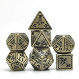 Astrology Dice~Octopus metal pattern dice, metal dnd dice, pathfinder dice, fantasy dice, dungeons and dragons, birthday present, math props