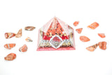 Medium Orgonite® Pyramid Chakra Series with Red Jasper, Root Chakra, Orgone Generator®