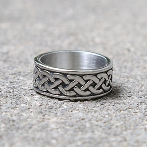 Rings Celtic Loop Eternity Knot Stainless Steel Ring Ancient Treasures Ancientreasures Viking Odin Thor Mjolnir Celtic Ancient Egypt Norse Norse Mythology