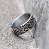 Rings Celtic Loop Eternity Knot Stainless Steel Ring Ancient Treasures Ancientreasures Viking Odin Thor Mjolnir Celtic Ancient Egypt Norse Norse Mythology