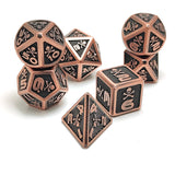 Gem Dice~skull Metal D&D Dice, 7 PCs DND Dice, Polyhedral Dice Set, for Role Playing Game MTG Pathfinder