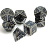 Gem Dice~skull Metal D&D Dice, 7 PCs DND Dice, Polyhedral Dice Set, for Role Playing Game MTG Pathfinder