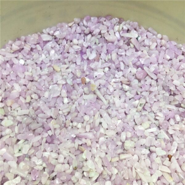 Crystal Healing~100g natural Purple lithium fai crystal tumbled stone Gemstone mineral chip natural point Beads Chakra Healing Reiki Decorations
